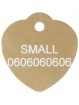 Médaillon gravé pour animaux