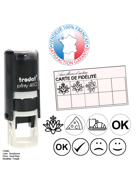 Tampon encreur TRODAT PRINTY 4612 Tampon encreur TRODAT PRINTY 4612