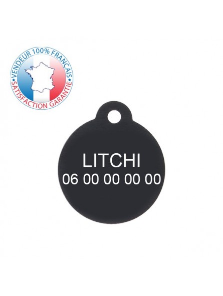 Plaque ATTENTION AU CHIEN GRISE adhésive, 4,90€