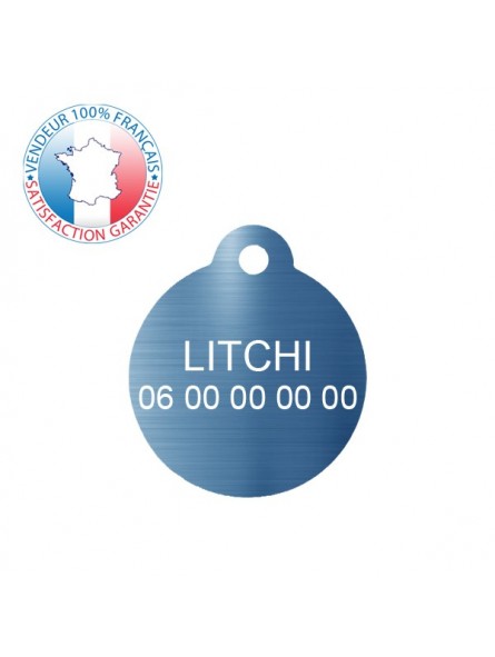 Médaille gravée pour chat ou chien Médaille gravée pour chat ou chien