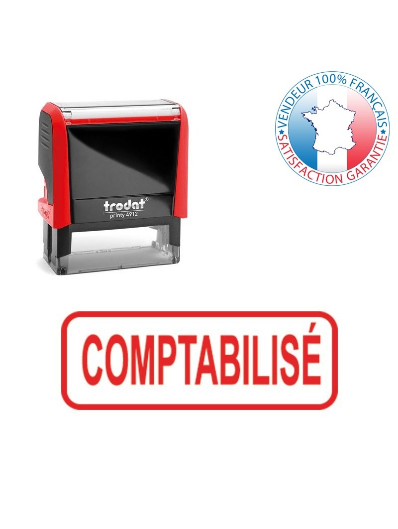 tampon trodat 4912 " Comptabilisé " 