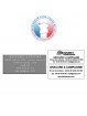 EMPREINTE TRODAT PRINTY 4912 | Plaque de texte | Timbre caoutchouc pour tampon encreur