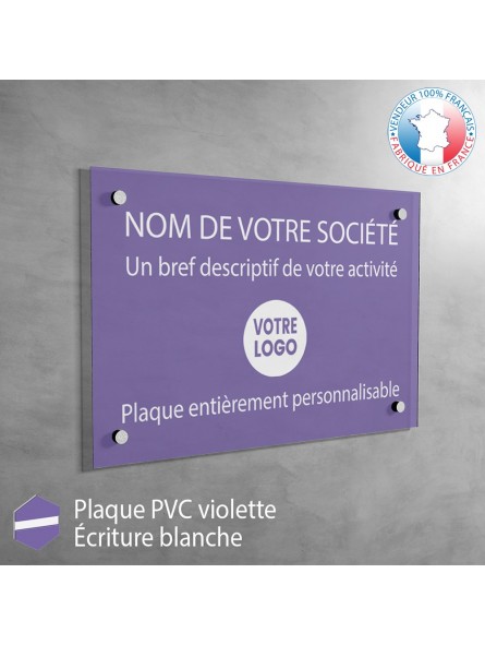 Plaque professionnelle en PVC JAUNE cabinet médical Plaque professionnelle en PVC JAUNE cabinet médical