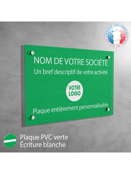 Plaque professionnelle en PVC JAUNE cabinet médical Plaque professionnelle en PVC JAUNE cabinet médical