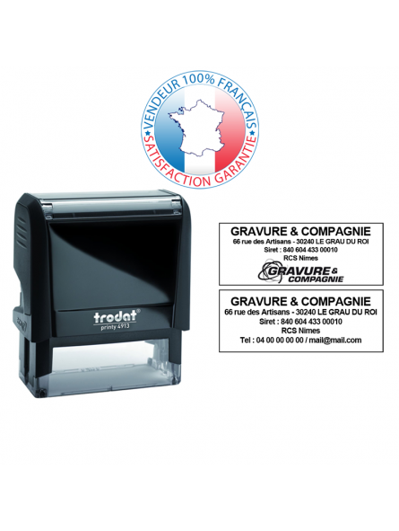 Tampons encreurs TRODAT PRINTY 4912 Tampons encreurs TRODAT PRINTY 4912