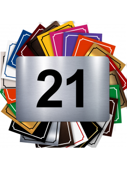 Numéro De Rue Pour Boîte Aux Lettres Adhésif - Numéro De Maison PVC ()